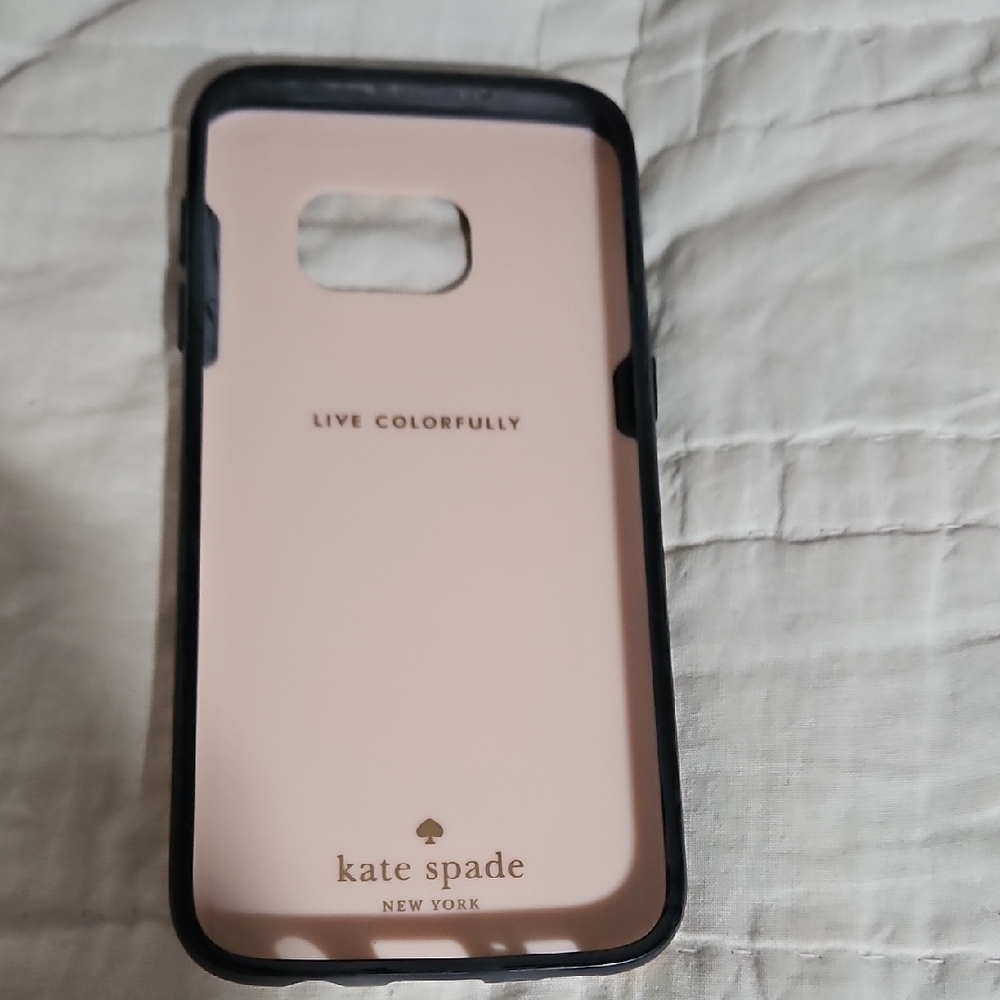 Kate Spade Cream and Black Polka Dot Phone Case - Picture 3 of 8